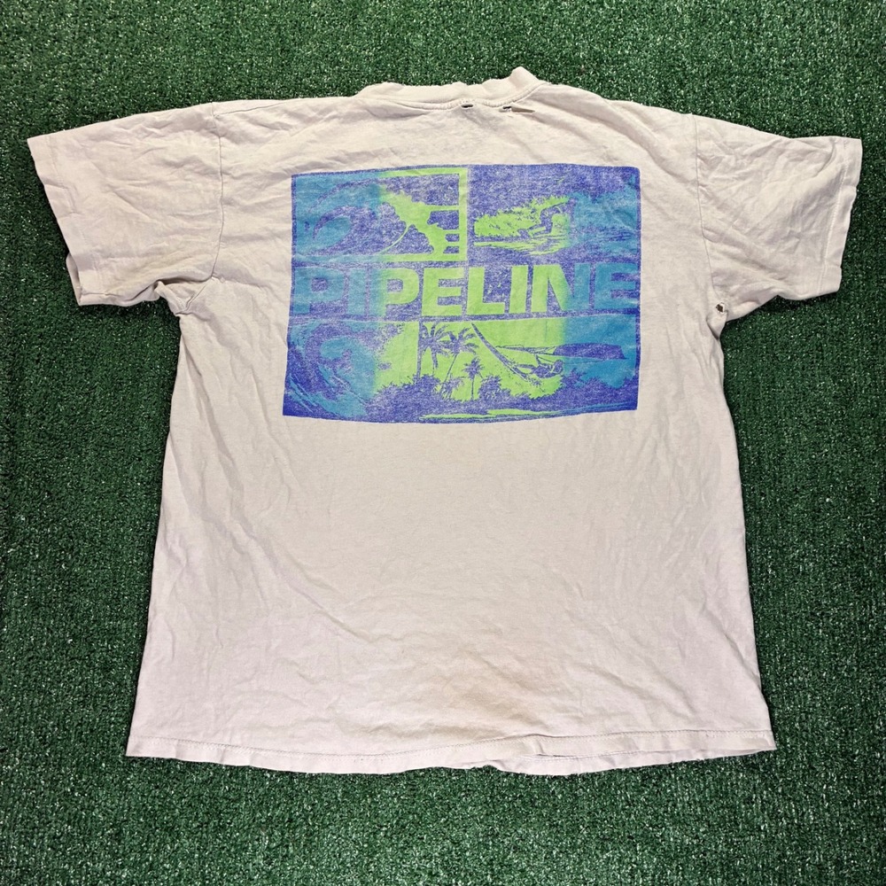 Vintage 90s Pipeline‎ Surf Graphic T-shirt